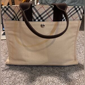Burberry Check Tote